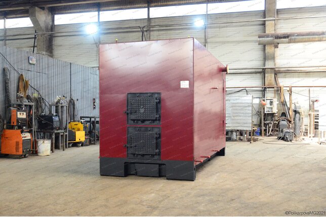 Котел 800 кВт угольно дровяной