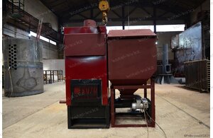 Производство автоматического пеллетного котла 0.15 МВт