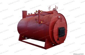 Парогенератор на твердом топливе